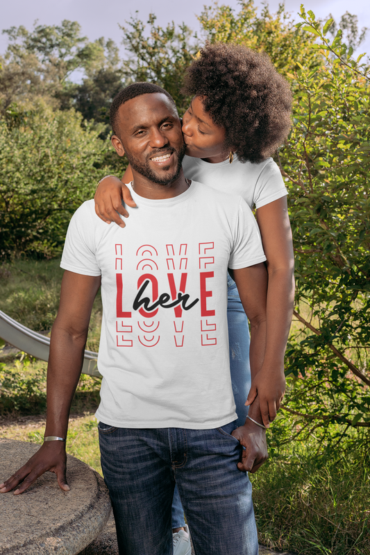 LOVE HIS & HERS T-SHIRT